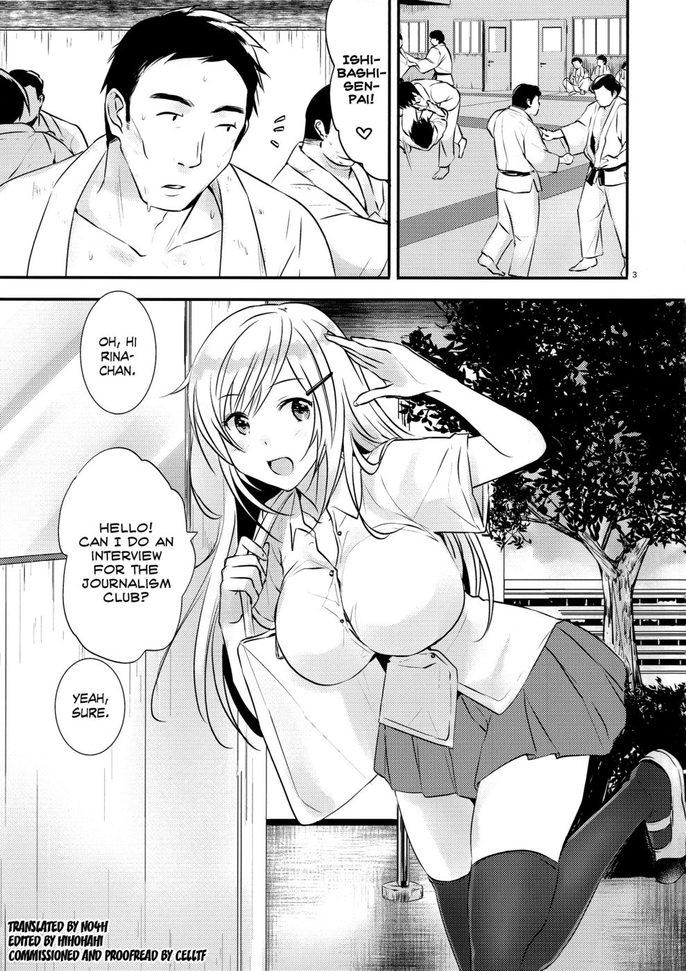 Hentai Manga Comic-I love you, Senpai-Read-2